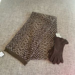 nordstrom scarf and gloves, NWT! Great gift!